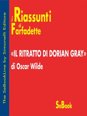 cover image of Il Ritratto di Dorian Gray di Oscar Wilde - RIASSUNTO